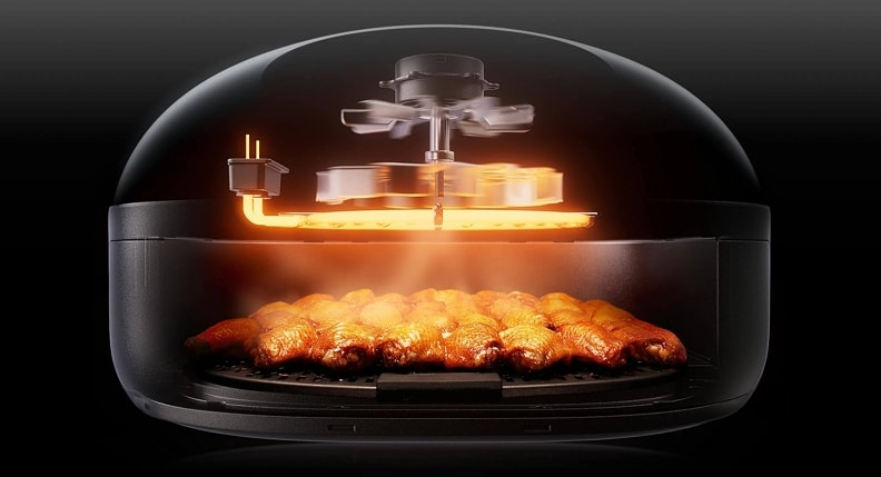 fast response clear quartz infrared heater